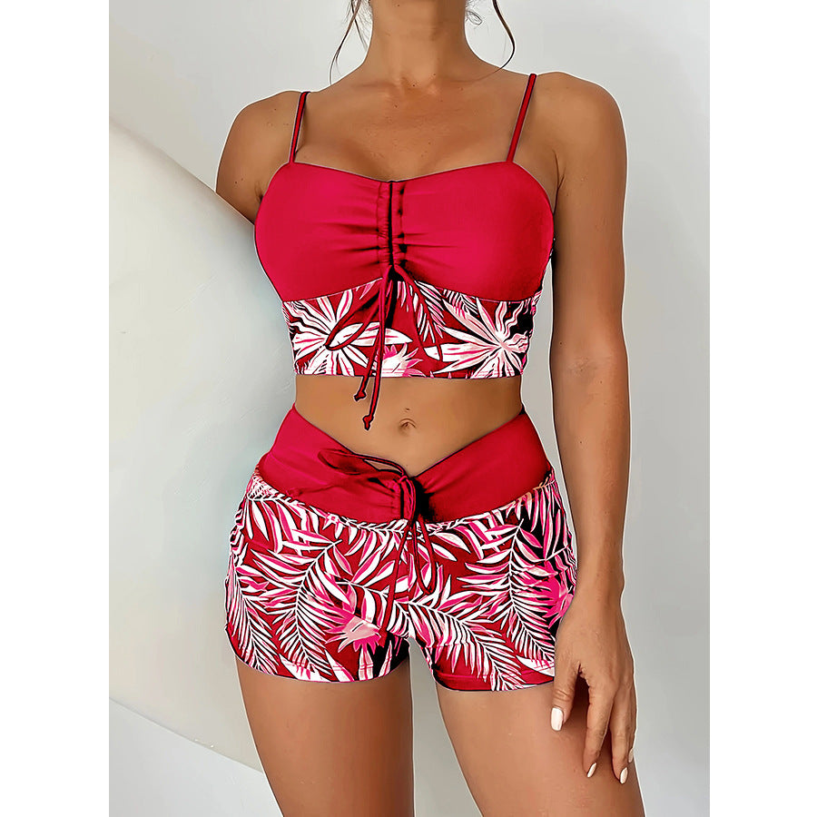 🏊‍👙🌴 Elegantní plavky s potiskem pro větší velikosti