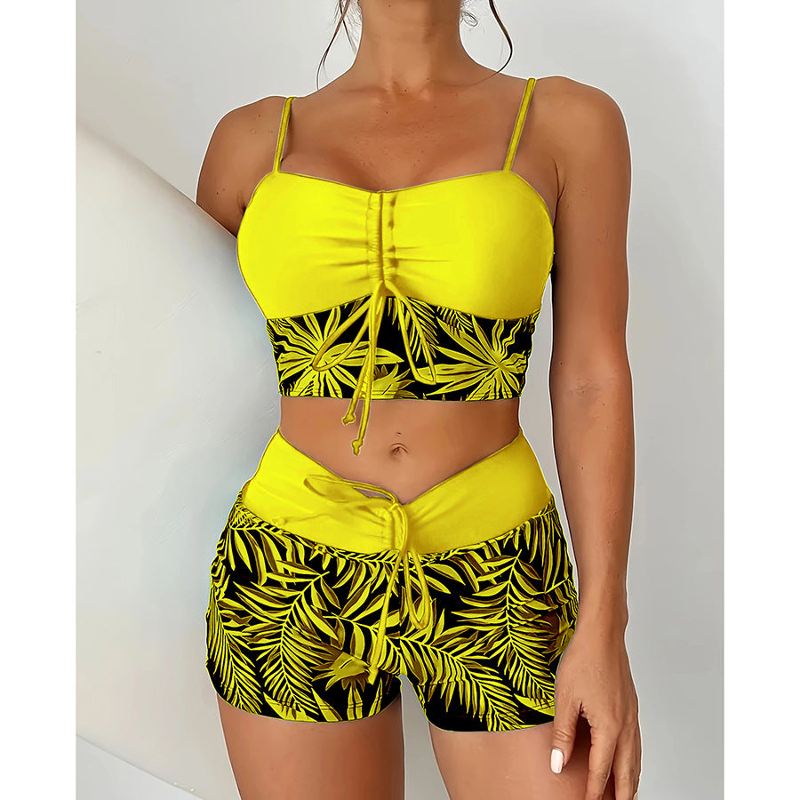 🏊‍👙🌴 Elegantní plavky s potiskem pro větší velikosti