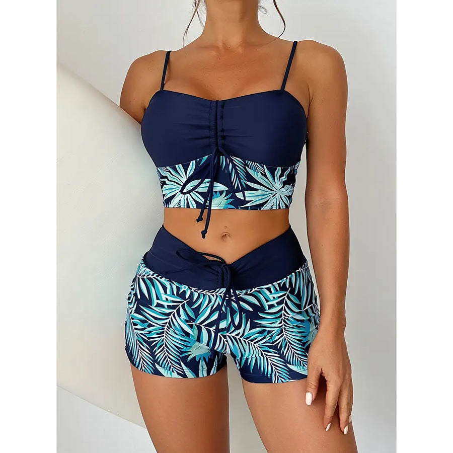 🏊‍👙🌴 Elegantní plavky s potiskem pro větší velikosti